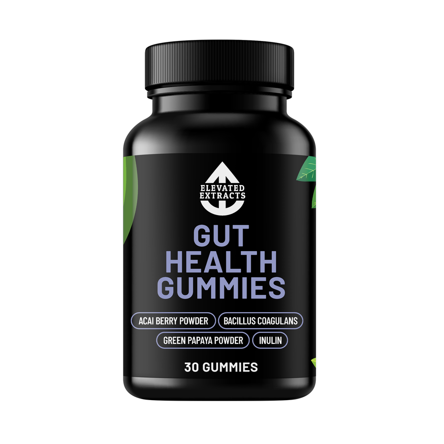 Elevated Extracts Gut Health Gummies - Probiotics & Prebiotics - 30 Gummies - SuperSaverAU - view 1