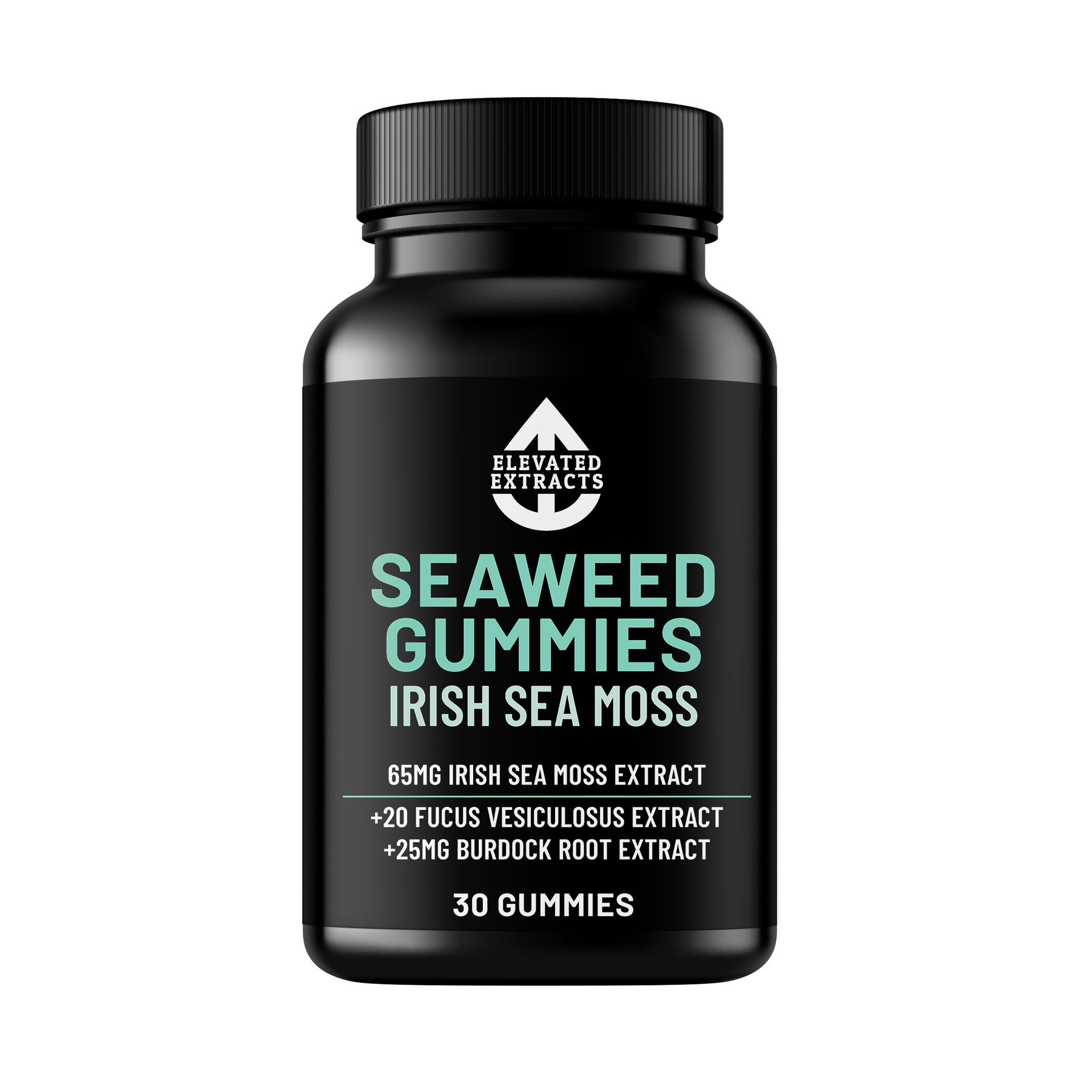 Elevated Extracts Irish Sea Moss Gummies - 30 Gummies for Skin, Digestion & Immunity - SuperSaverAU - view 1