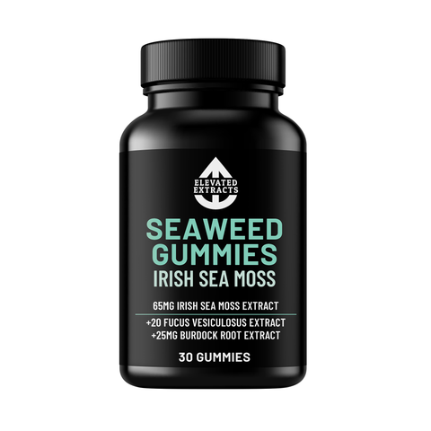 Elevated Extracts Irish Sea Moss Gummies - 30 Gummies for Skin, Digestion & Immunity - SuperSaverAU - view 1