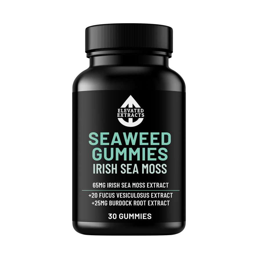 Elevated Extracts Irish Sea Moss Gummies - 30 Gummies for Skin, Digestion & Immunity - SuperSaverAU - view 1