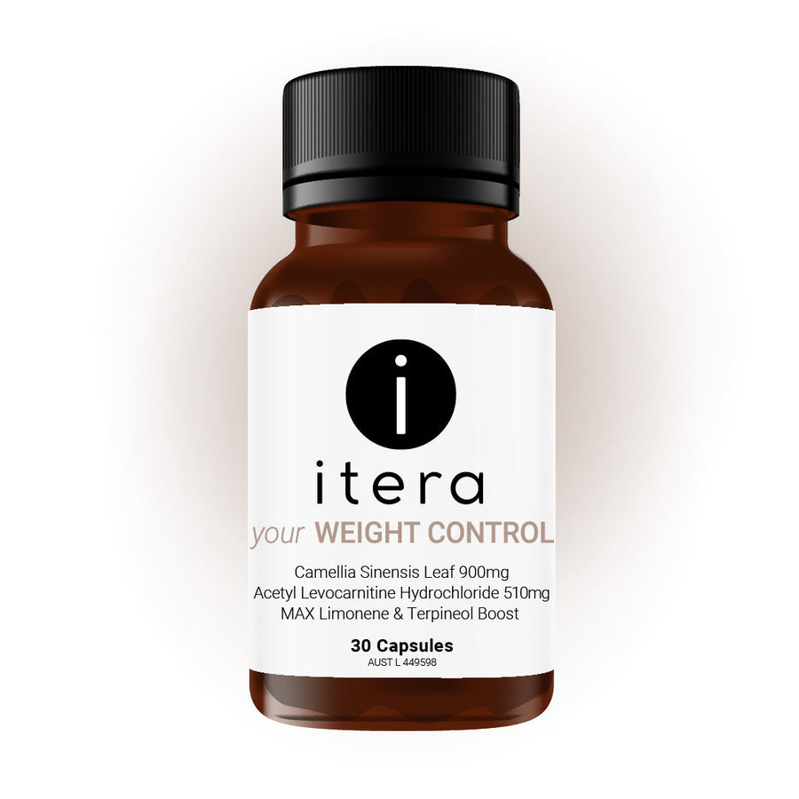 Itera Health Weight Loss Support - 30 Capsules, Acetyl Levocarnitine, Green Tea Extract - SuperSaverAU - view 1