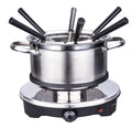BOS & SARINO Fondue & Hot Pot with 2L Stainless Steel Pot