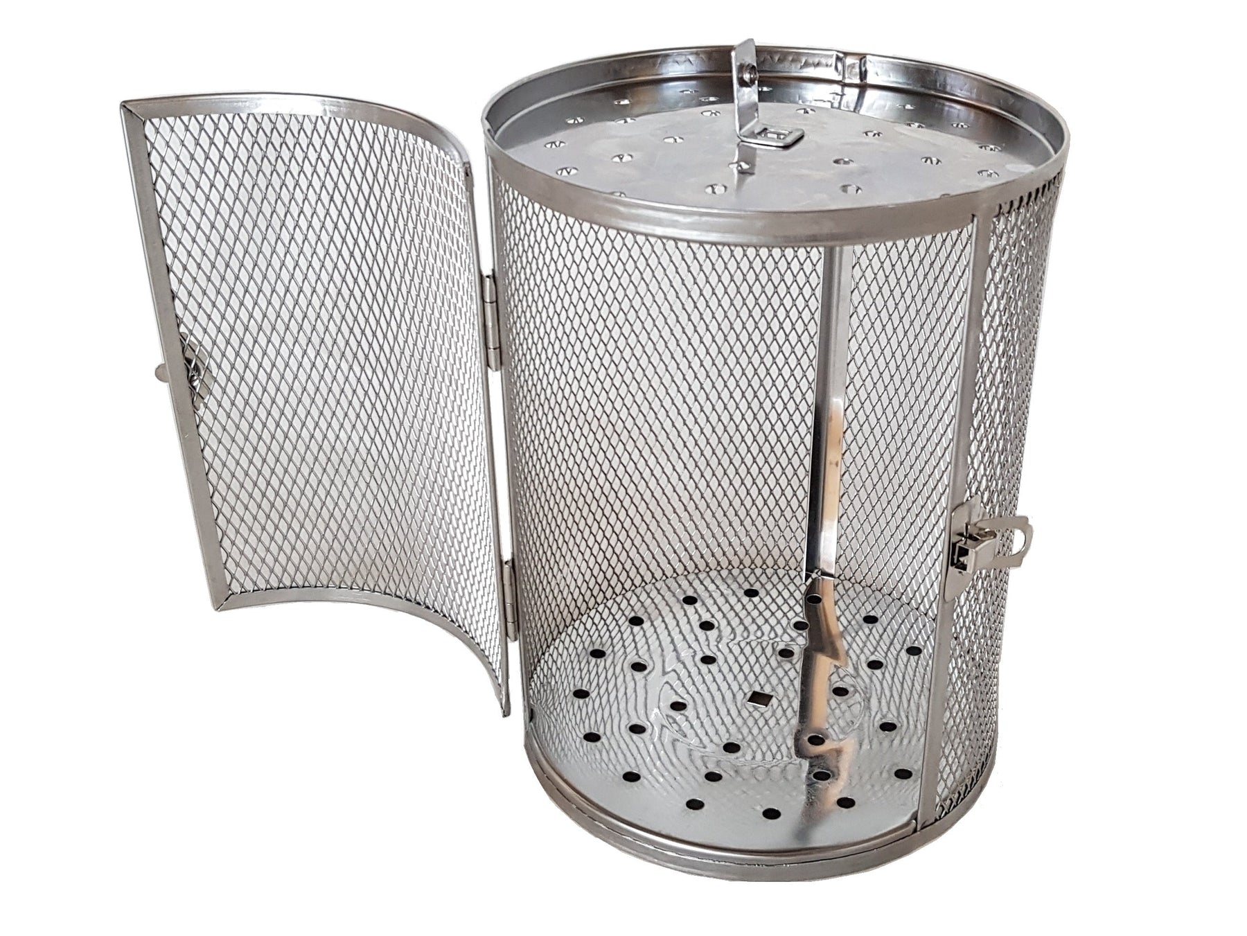 BOS & SARINO 3L Stainless Steel Roasting Drum – Rotisserie Air Fryer Accessory