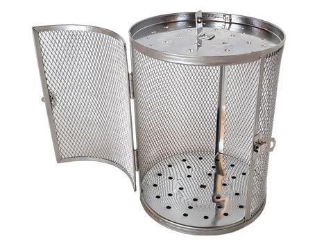 BOS & SARINO 3L Stainless Steel Roasting Drum – Rotisserie Air Fryer Accessory