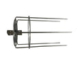 BOS & SARINO Stainless Steel Kebab Skewer – 6 Prong Rotisserie Accessory