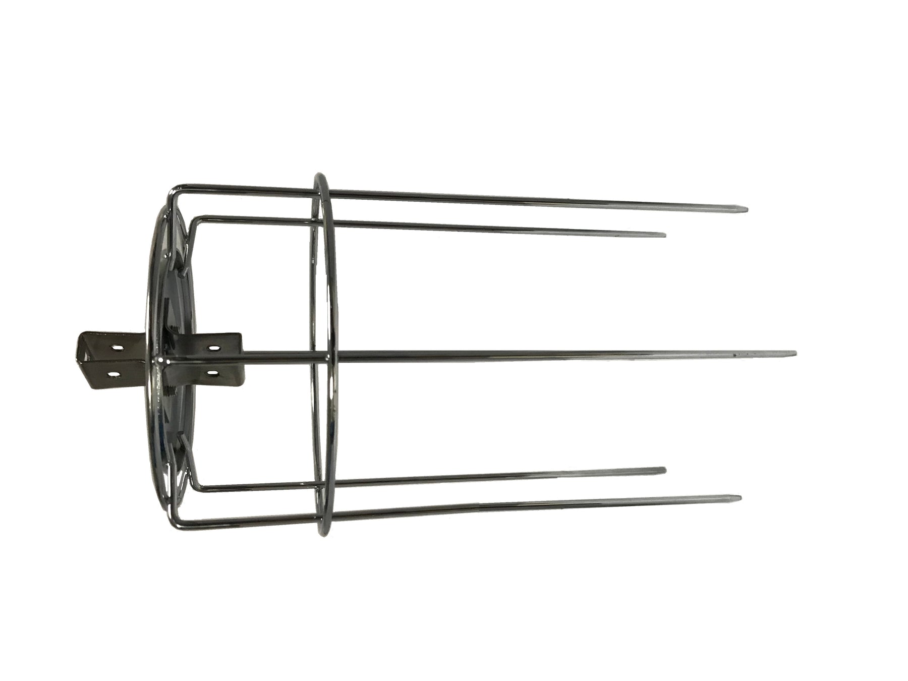 BOS & SARINO Stainless Steel Kebab Skewer – 6 Prong Rotisserie Accessory