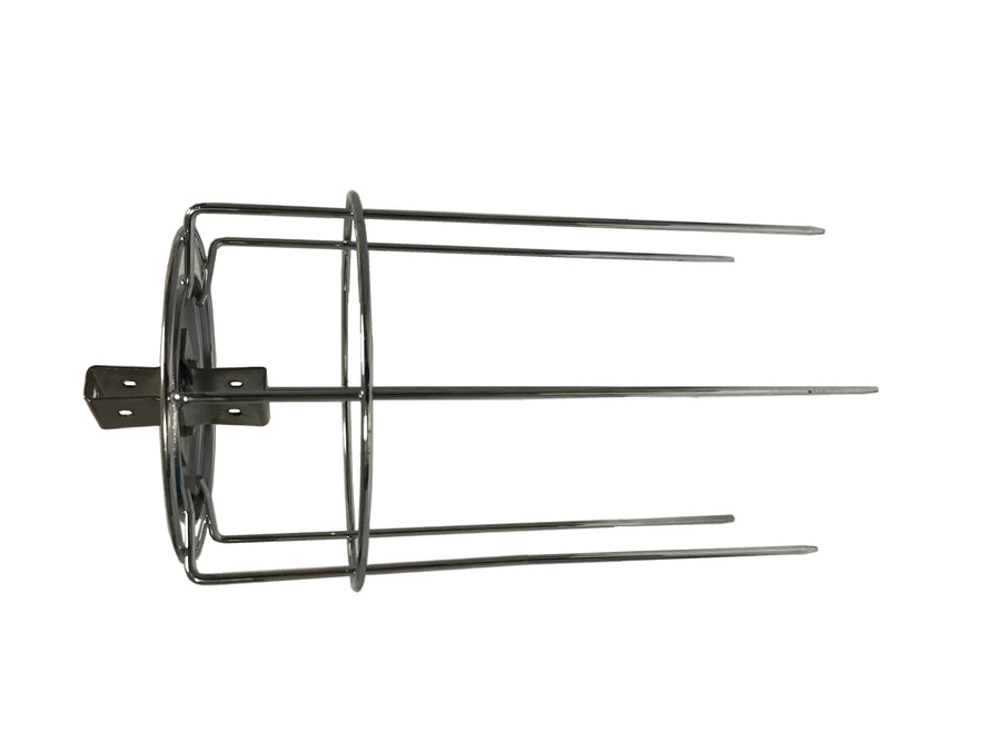 BOS & SARINO Stainless Steel Kebab Skewer – 6 Prong Rotisserie Accessory