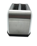 BOS & SARINO 2 Slice White Toaster with Browning Control