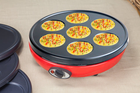GALLIDEI Electric Griddle & 30cm Crepe Maker