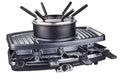 GALLIDEI Fondue & Raclette Grill with 1.6L Pot