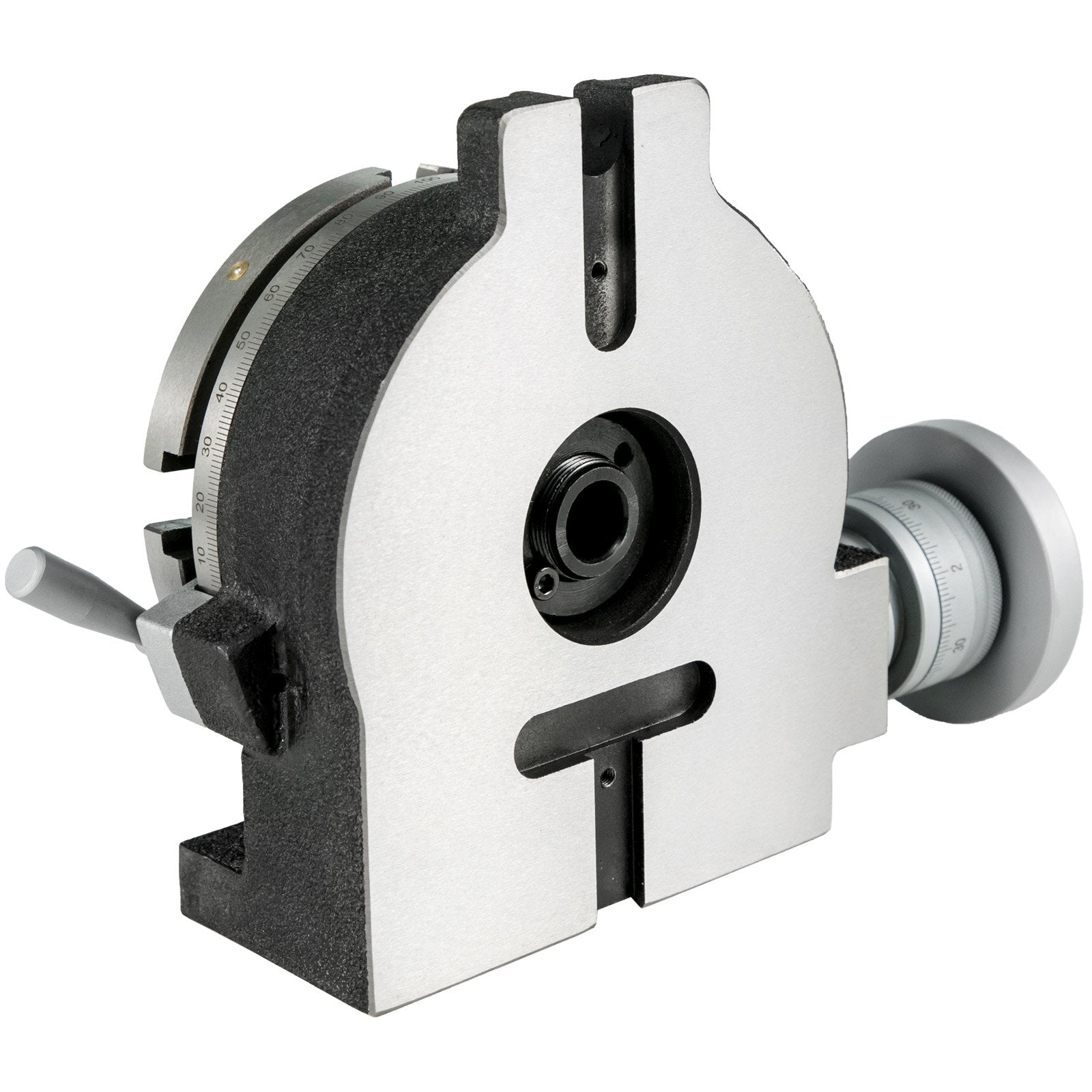 Premium 6 Inch Horizontal Vertical Rotary Milling Table with MT-2
