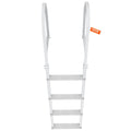 Premium 4 Step Removable Aluminium Dock Ladder 500lbs Capacity
