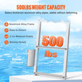 Premium 4 Step Removable Aluminium Dock Ladder 500lbs Capacity