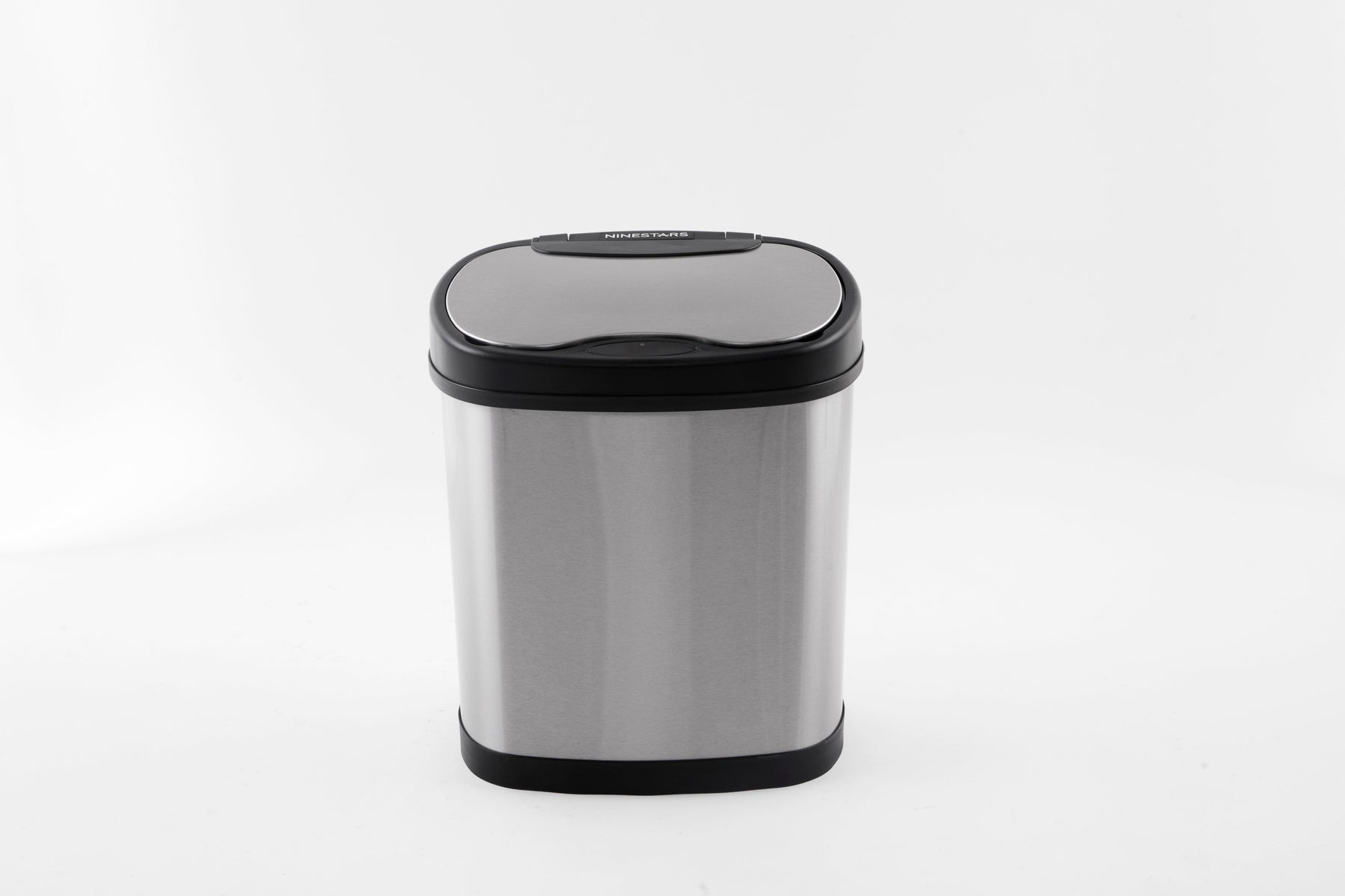 Premium 12L Automatic Sensor Dustbin – Silver & Black