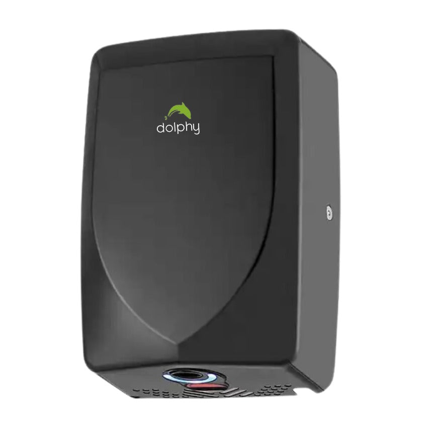 Compact Hand Dryer 700W - ABS Matte Black - SuperSaverAU - view 1