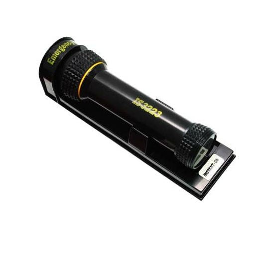 Premium Wall Mounted Hotel Emergency LED Torch – Black DEHT0004