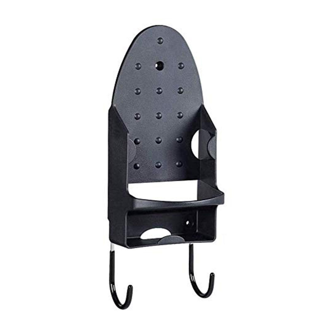 Wall Mounted Iron and Board Holder - Black - SuperSaverAU - view 1