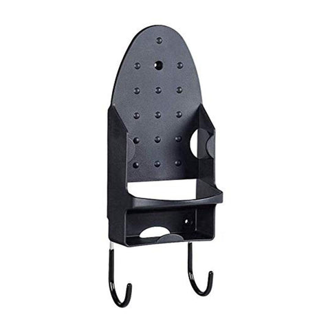 Wall Mounted Iron and Board Holder - Black - SuperSaverAU - view 1