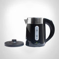 0.6L Stainless Steel Electric Kettle Black - SuperSaverAU - view 3