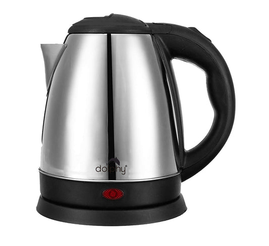 1.2L Stainless Steel Electric Kettle - Silver