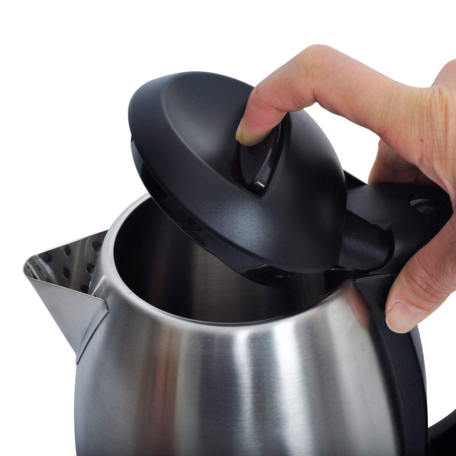 Dolphy 1.2L Silver Stainless Steel Electric Kettle 1350-1600W