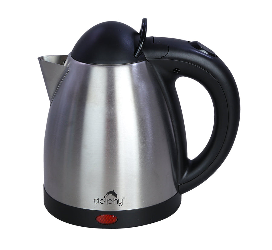 0.8L Stainless Steel Electric Kettle - Silver - SuperSaverAU - view 1