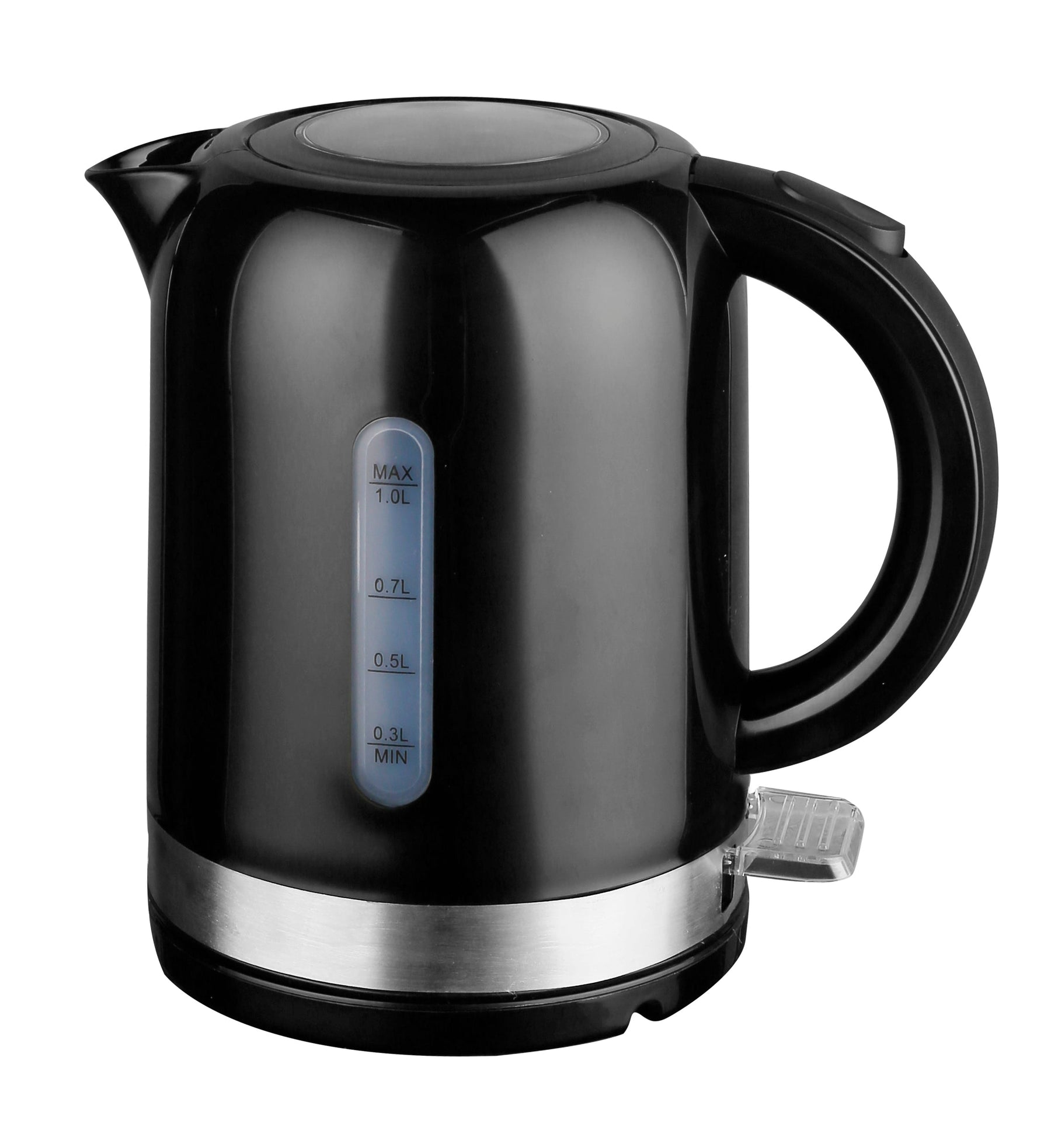 Dolphy 1L Black Electric Kettle High Grade ABS 1350-1500W
