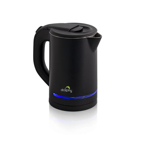0.8L Electric Kettle Matt Black With Light Design - SuperSaverAU - view 2