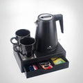 0.8L Stainless Steel Kettle - Black
(Double Layer) - SuperSaverAU - view 3