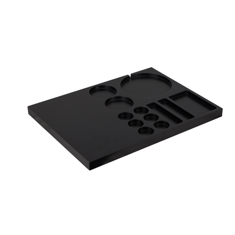 Beech Wood Kettle Tray - Black - SuperSaverAU - view 1