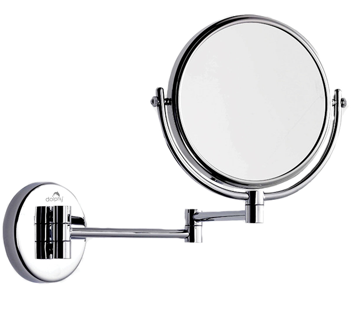 Dolphy Wall Mount Magnifying Mirror - 3X & 1X
