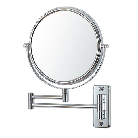 Dolphy Wall Mounted Round Mirror - 3x & 1x Magnification - SuperSaverAU - view 1