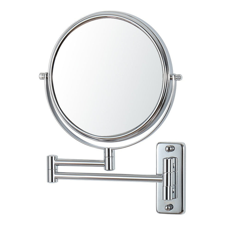Dolphy Wall Mounted Round Mirror - 3x & 1x Magnification - SuperSaverAU - view 1