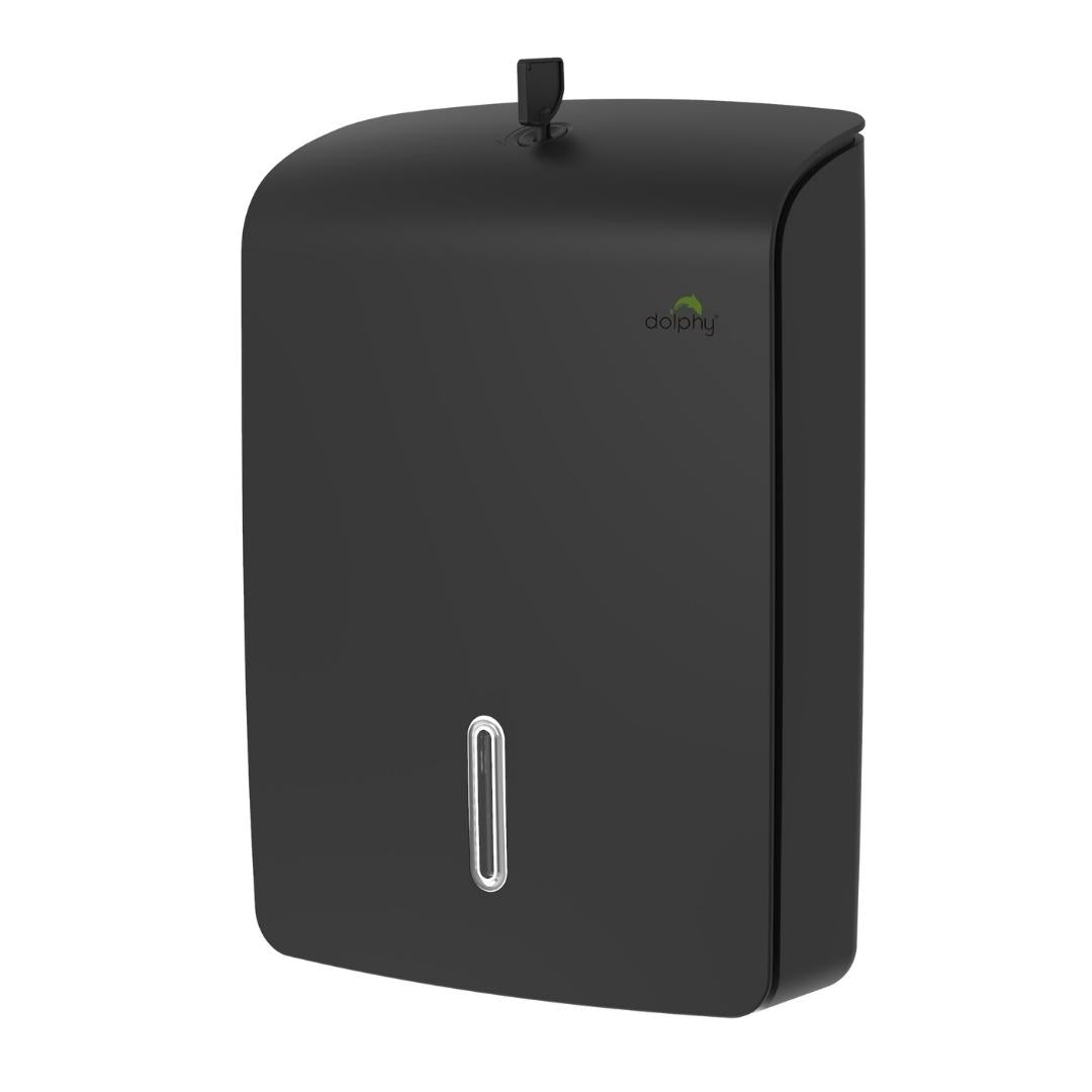 Jumbo Plaza Ultraslim Paper Towel Dispenser – Black