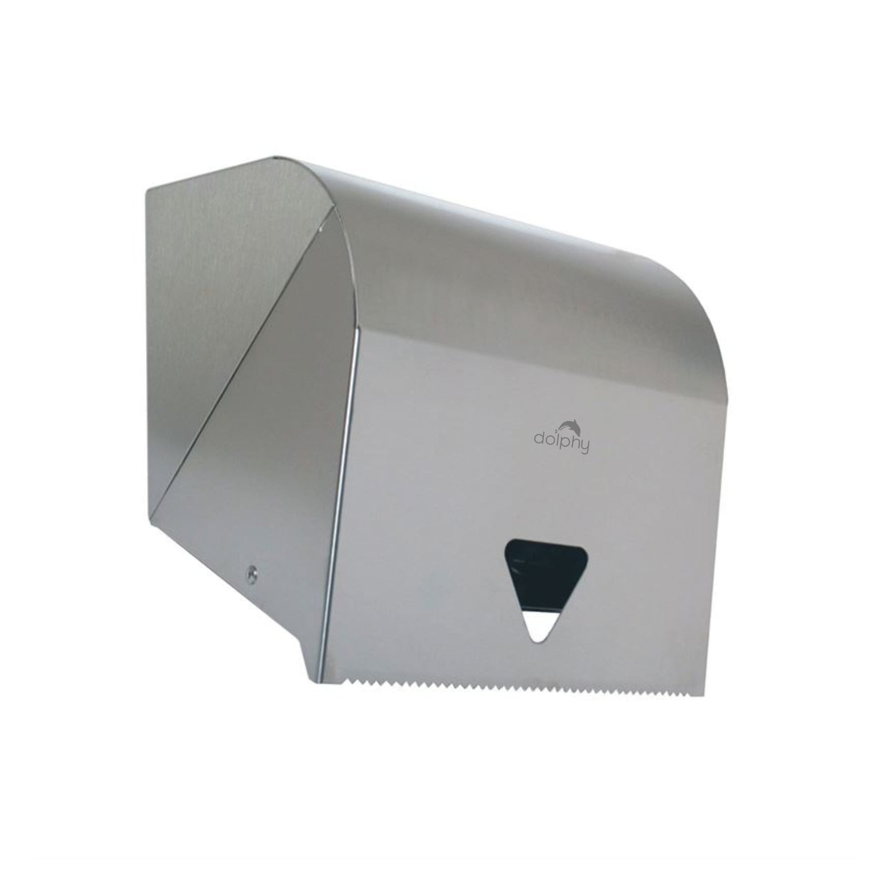 Premium Stainless Steel Roll Towel Dispenser – Silver