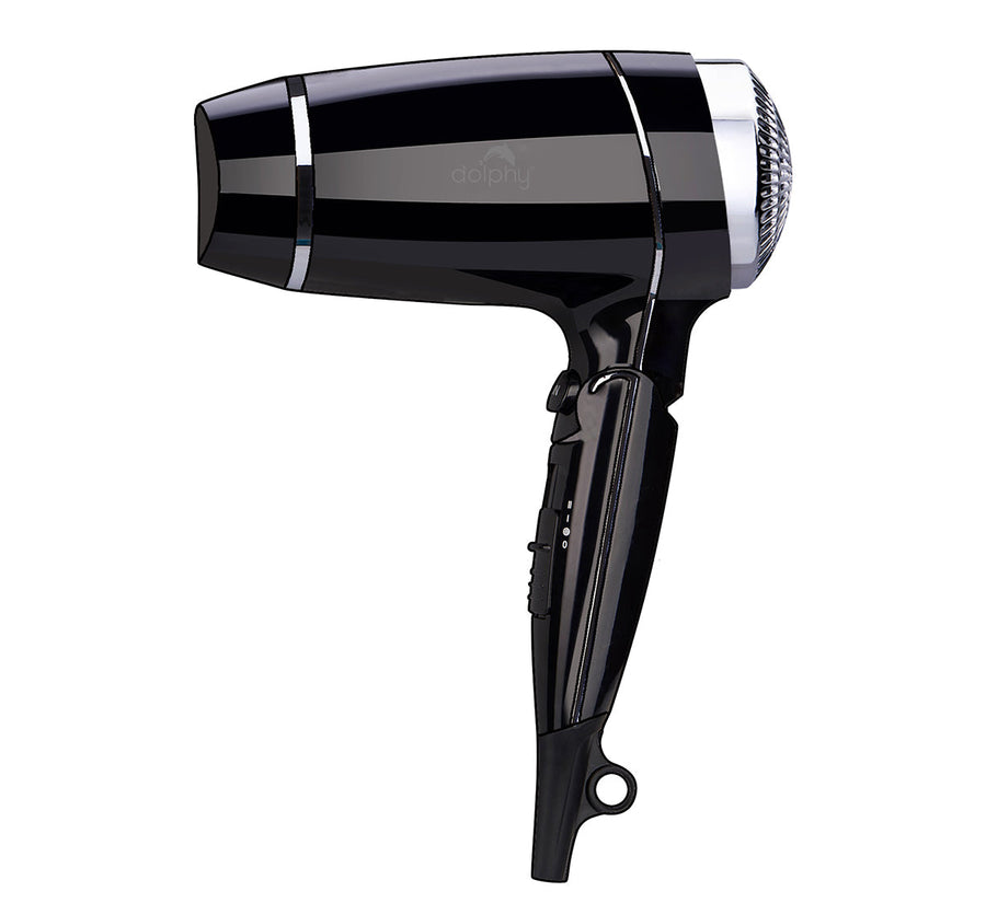 Dolphy Foldable Hair Dryer 1875W - Black - SuperSaverAU - view 1