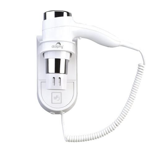 Dolphy Wall-Mount Hair Dryer 1600-1875W - White
