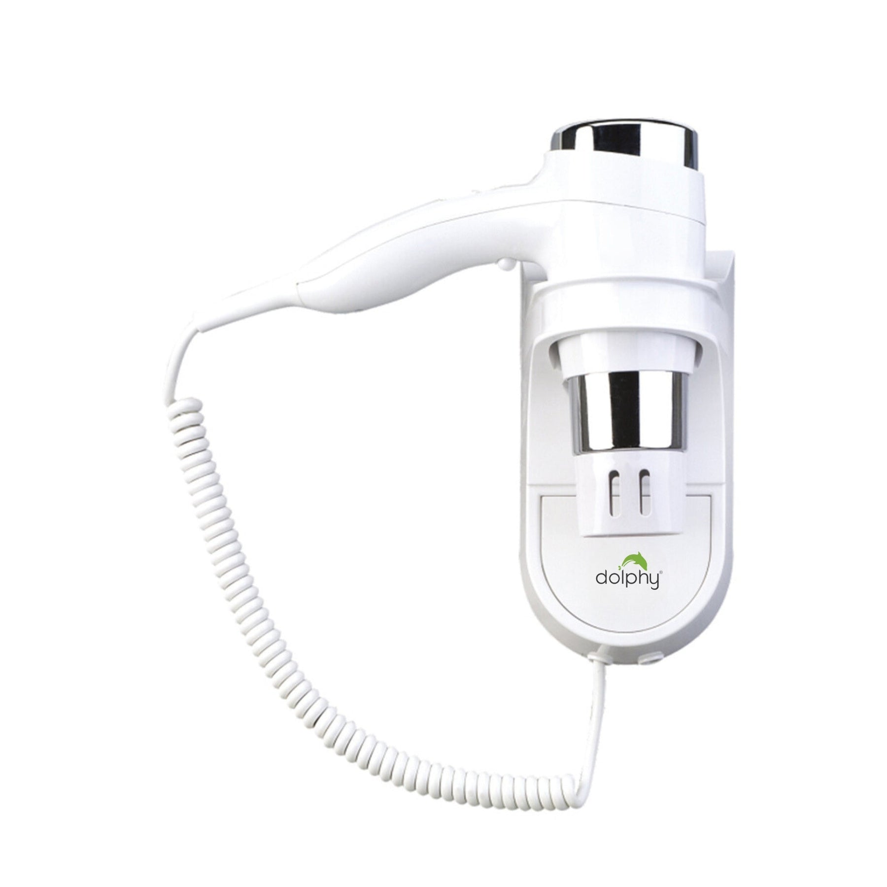 Dolphy Wall-Mount Hair Dryer 1600-1875W - White - SuperSaverAU - view 2