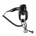 Dolphy Wall-Mount Hair Dryer 1600W - Black, Energy Efficient Design - SuperSaverAU - view 2