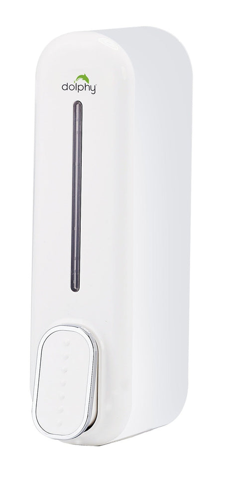 Dolphy Manual Soap Dispenser 300ml - White - SuperSaverAU - view 1