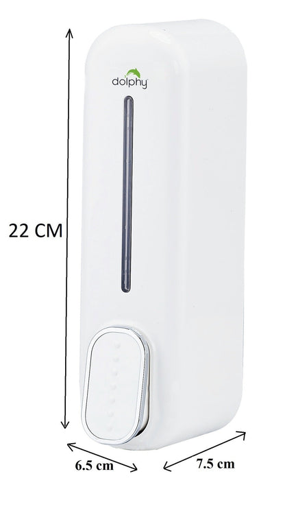 Dolphy Manual Soap Dispenser 300ml - White