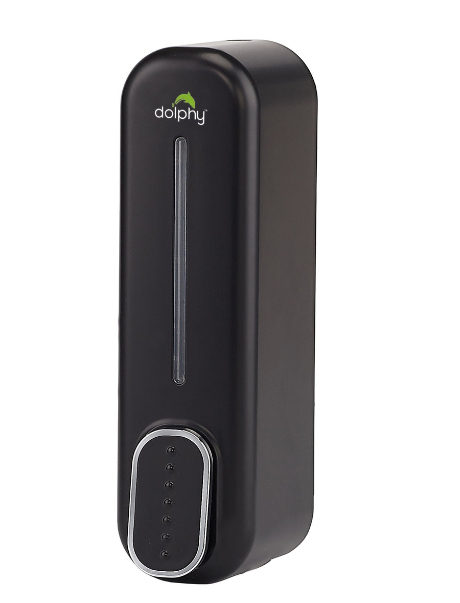 Dolphy Manual Soap Dispenser 300ml - Black - SuperSaverAU - view 1