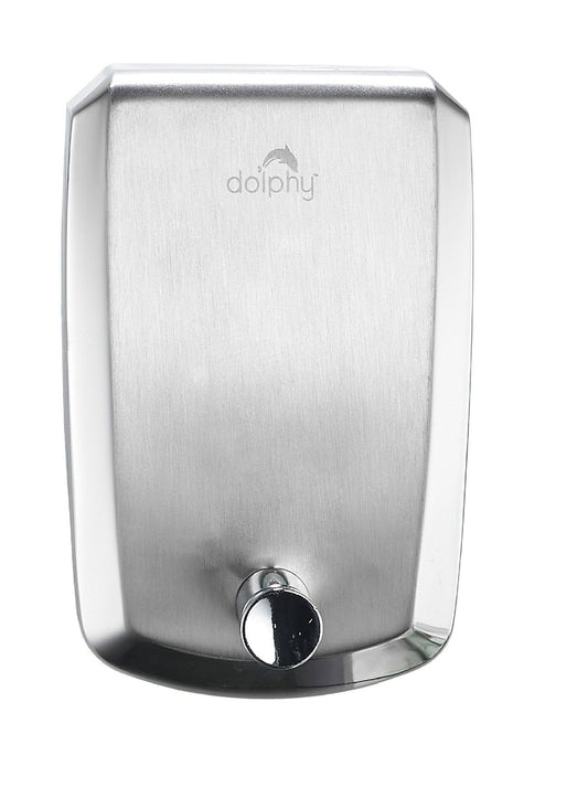 Dolphy Stainless Steel Soap Dispenser 1000ml - Silver