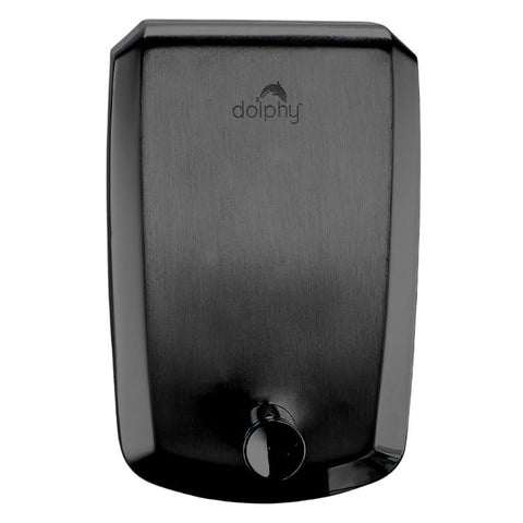 Dolphy Stainless Steel Soap Dispenser 1000ml - Black - SuperSaverAU - view 1