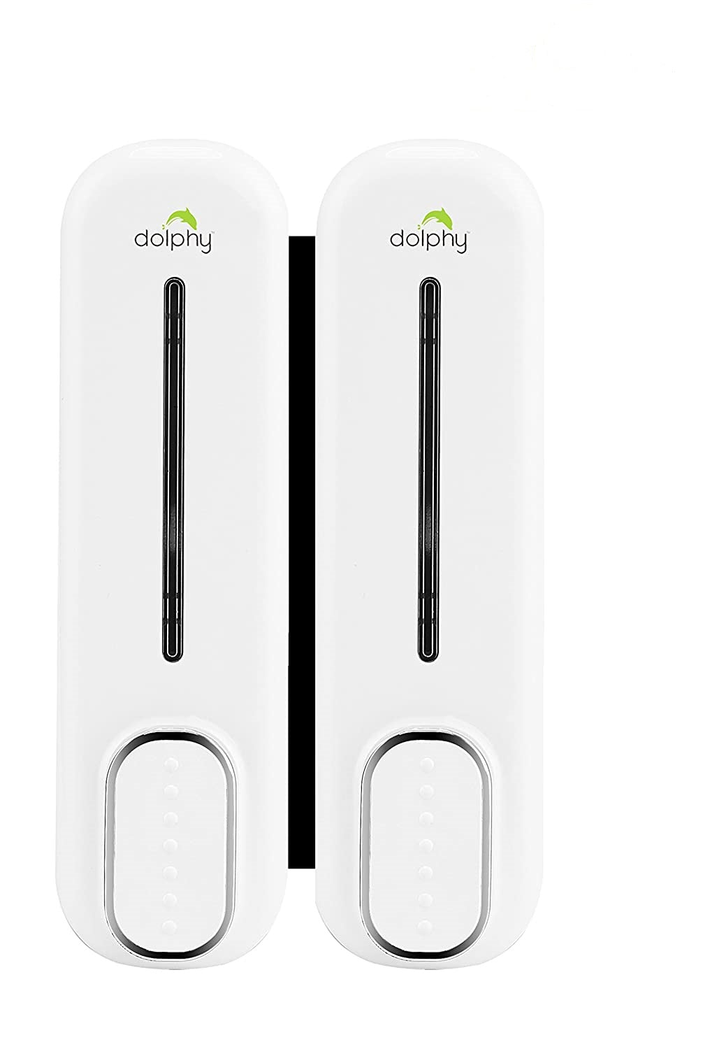Dolphy Dual Soap/Shampoo Dispenser 300ml - Pack of 2, White - SuperSaverAU - view 2