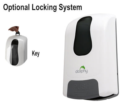 Manual Soap-Sanitiser Dispenser 1000ML - White