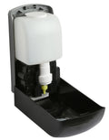 Dolphy Black Automatic Foam Sanitiser Dispenser 1000ml Infrared Sensor Wall Mounted