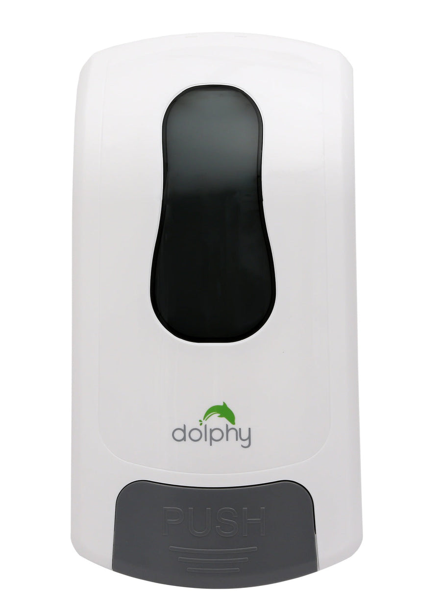 Dolphy Manual Soap Sanitiser Dispenser 1L - White Spray - SuperSaverAU - view 1