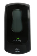 Dolphy Black Automatic Spray Sanitiser Dispenser 1000ml Infrared Sensor Wall Mounted