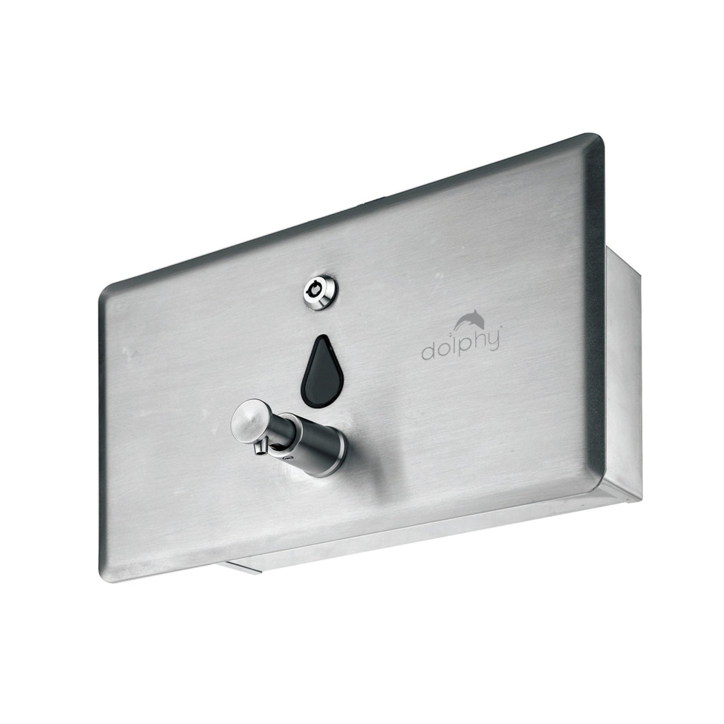 Dolphy Stainless Steel Soap Dispenser 1400ml - Silver